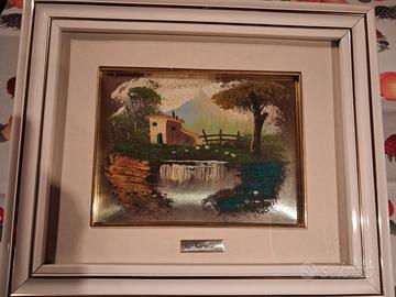 Quadro G. Sarnelli Paesaggio Rurale