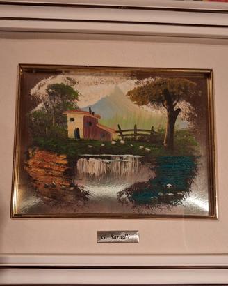 Quadro G. Sarnelli Paesaggio Rurale