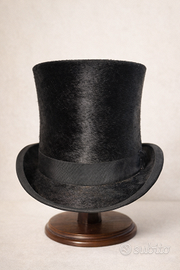 Cappello a cilindro antico Lelièvre in pelliccia