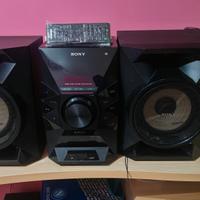 stereo Sony da casa con telecomando originale con 