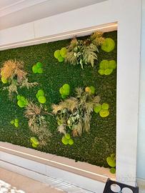 Parete mobile vegetazione