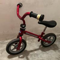 Prima bicicletta  chicco rosso