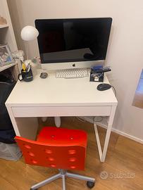 Scrivania ikea MICKE Scrivania, bianco, 73x50 cm