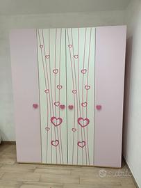 Cameretta ragazza "Cuore"