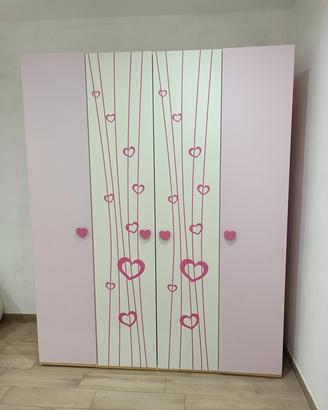 Cameretta ragazza "Cuore"
