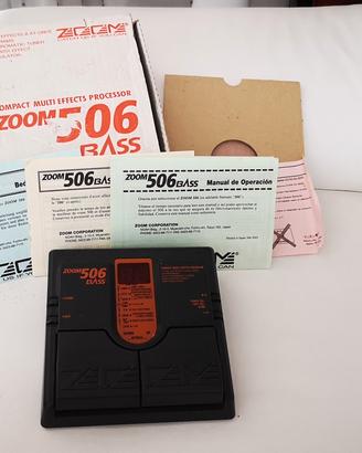 Zoom multieffetto 506 a pedale per basso