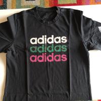 Maglietta adidas 3 scritte taglia S