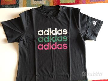 Maglietta adidas 3 scritte taglia S