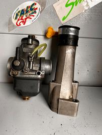 Collettore polini carburatore phbh 28 rd vespa 50