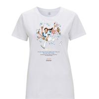 T-shirt S M L XL nuova 100% cotone biologico IDEA!