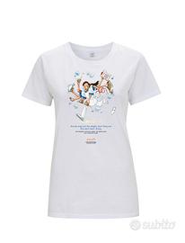 T-shirt S M L XL nuova 100% cotone biologico IDEA!
