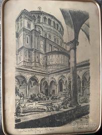 Quadro ornamentale a matita