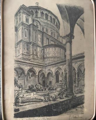 Quadro ornamentale a matita