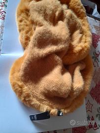 sciarpa con pelo