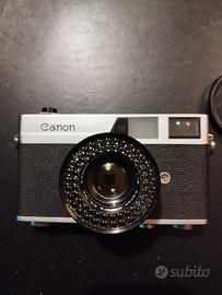 Fotocamera Canonet a telemetro 