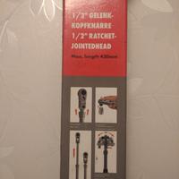 CHIAVE A CRICCHETTO,ALLUNGABILE E  TESTA RUOTANTE