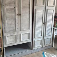 Due armafi shabby biachi