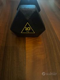 Manubrio Hex Dumbbell Domyos  Decathlon 10 kg