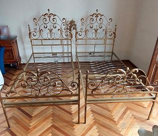 Letto in ferro battuto