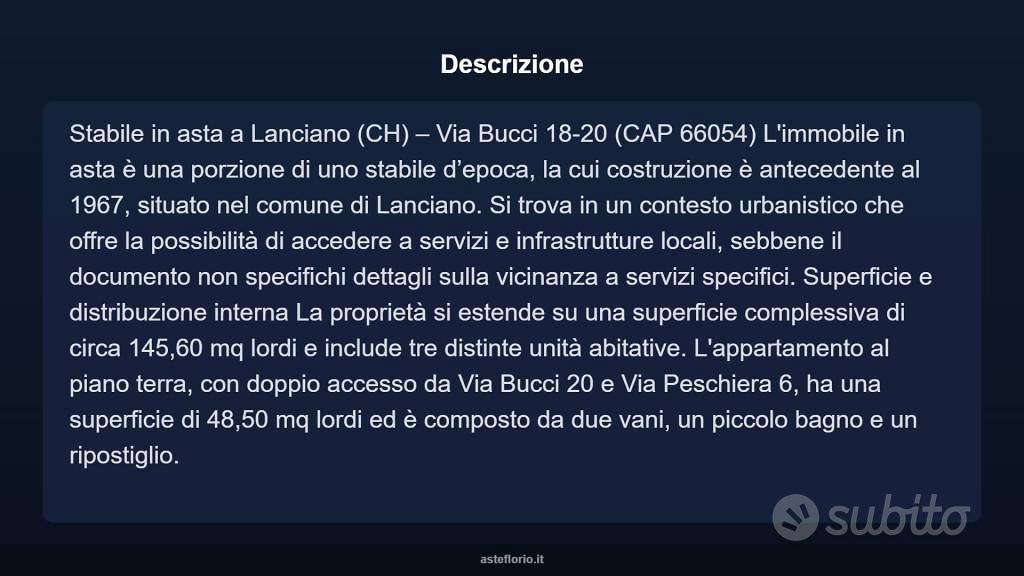 Appartamento – Lanciano, Sant'Egidio, Chieti - Vista 3