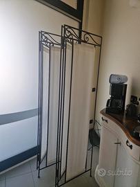 paravento in ferro battuto