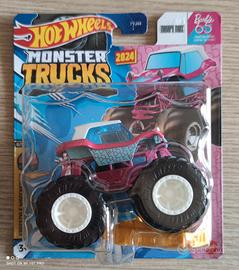Hot Wheels Barbie Monster Trucks 2024 