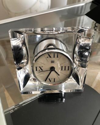 Orologio da tavolo plexyglass Feliceantonio Botta