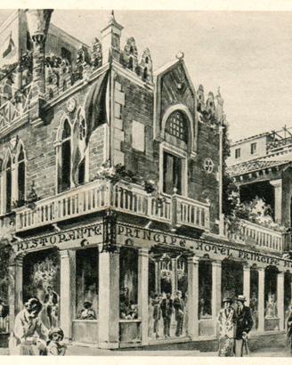 Cartolina albergo ristorante "principe" venezia