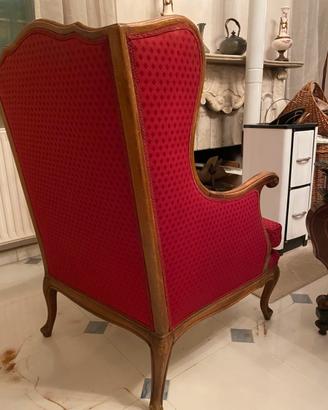 Coppia di poltrone stile classico