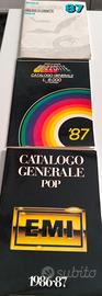 Cataloghi musica anni 80