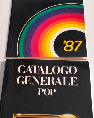 Cataloghi musica anni 80