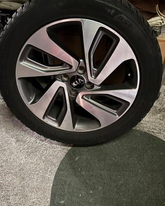 4 cerchi kia originali R17 , 4 fori