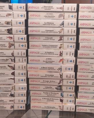 video cassette VHS Animali in primo piano De Agost