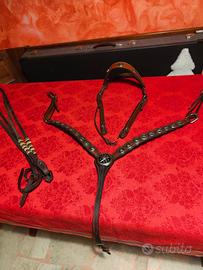 Testiera con redini e pettorale