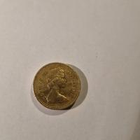 one pound 1983,rara,con iscrizione laterale al con