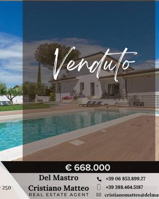 Villa di 252 m² con 5 locali e box auto doppio a R