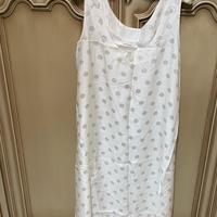 Vintage Malizia camicia da notte seta
