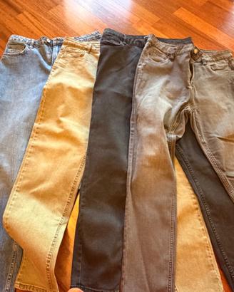 Lotto 5 jeans donna tg 44-50 Republic of Denim