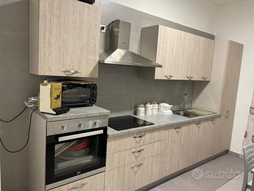 cucina-salone-due camere da letto