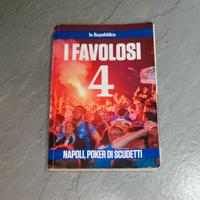libro I Favolosi 4 Calcio Napoli da collezione 