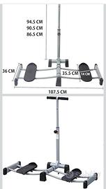 attrezzo palestra leg master total body 