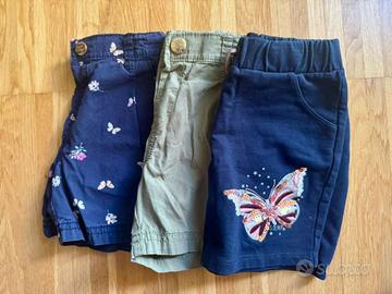 Pantaloncini H&M e gonna s. Oliver taglia 104