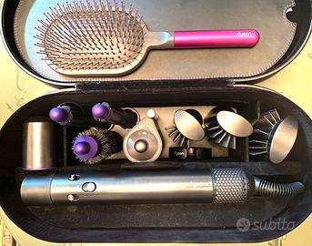 Dyson airwrap con borsa, accessori e spazzola