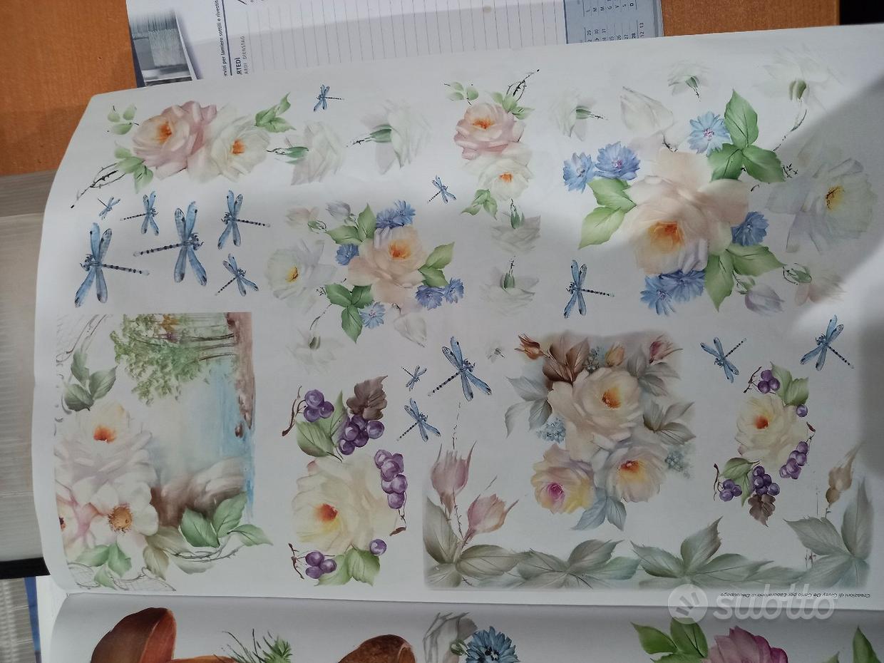 Carte e tovaglioli per decoupage vari soggetti - Collezionismo In