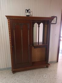 Mobile appendiabiti ingresso legno stile classico