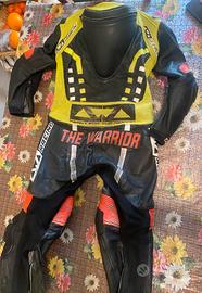 Tuta moto pista junior