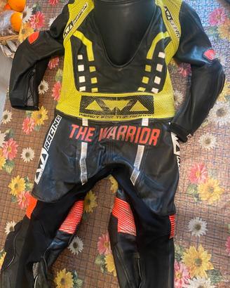 Tuta moto pista junior