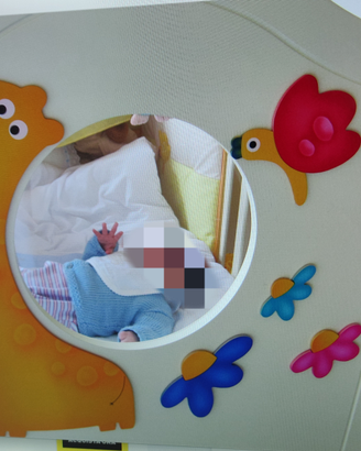 Lettino culla a dondolo Azur