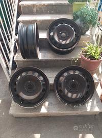 Cerchi in ferro 16" originali VW 5x112 (4 pezzi)