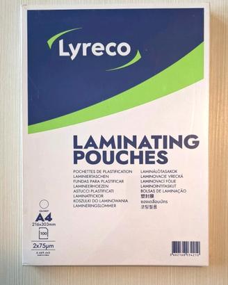 Buste per plastificazione A4 - 100 pz